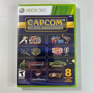 Capcom Digital Collection Microsoft Xbox 360 Brand New Factory Sealed Y Seam
